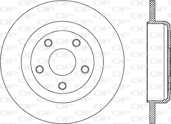 Open Parts BDR2783.10 - Disque de frein cwaw.fr