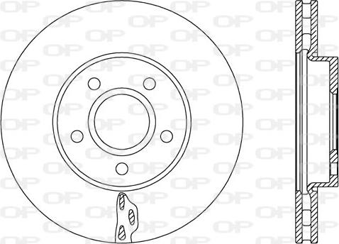 Open Parts BDR2739.20 - Disque de frein cwaw.fr