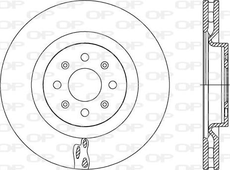 Open Parts BDR2772.20 - Disque de frein cwaw.fr