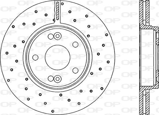 Open Parts BDRS1958.25 - Disque de frein cwaw.fr