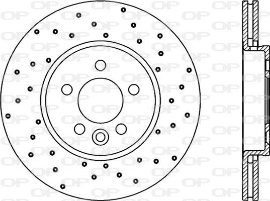 Open Parts BDRS1900.25 - Disque de frein cwaw.fr