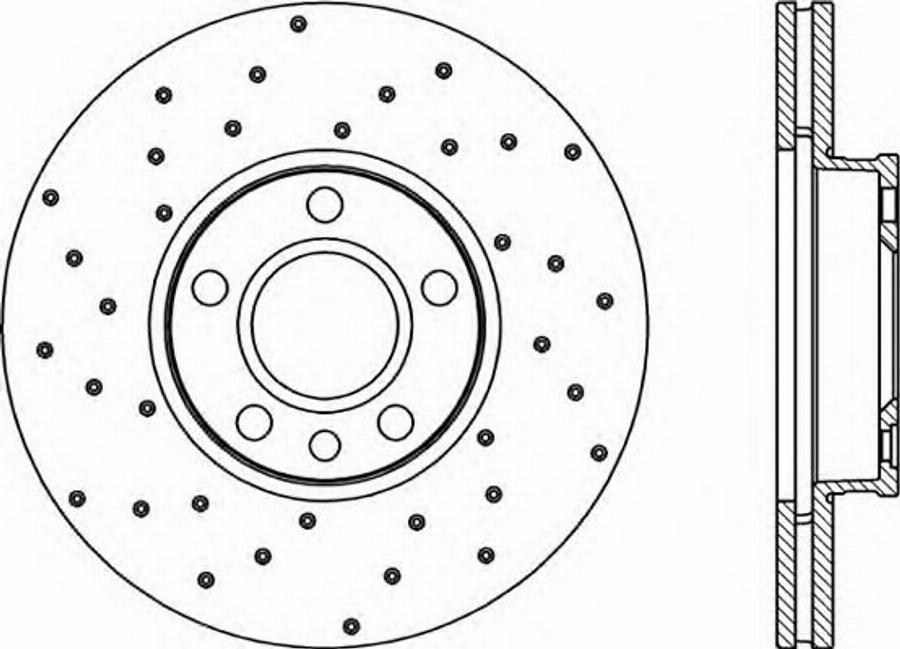 Open Parts BDRS1937.25 - Disque de frein cwaw.fr