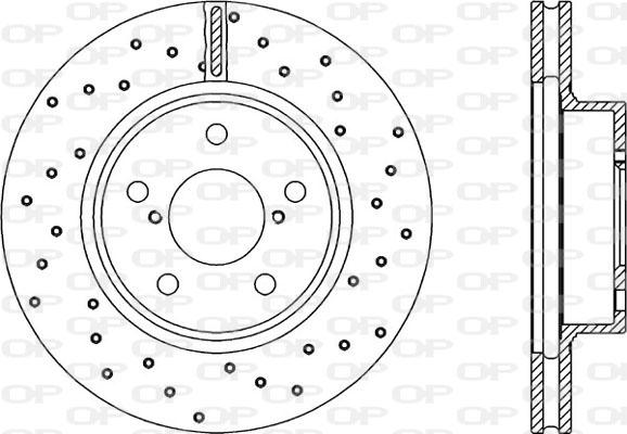 Open Parts BDRS1491.25 - Disque de frein cwaw.fr