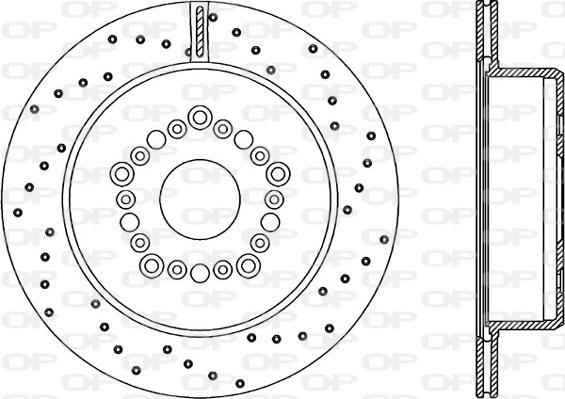 Open Parts BDRS1568.25 - Disque de frein cwaw.fr