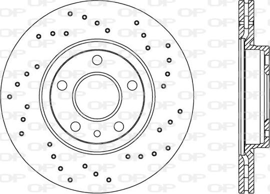 Open Parts BDRS1664.25 - Disque de frein cwaw.fr