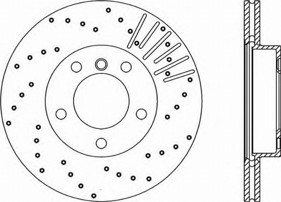 Open Parts BDRS1093.25 - Disque de frein cwaw.fr