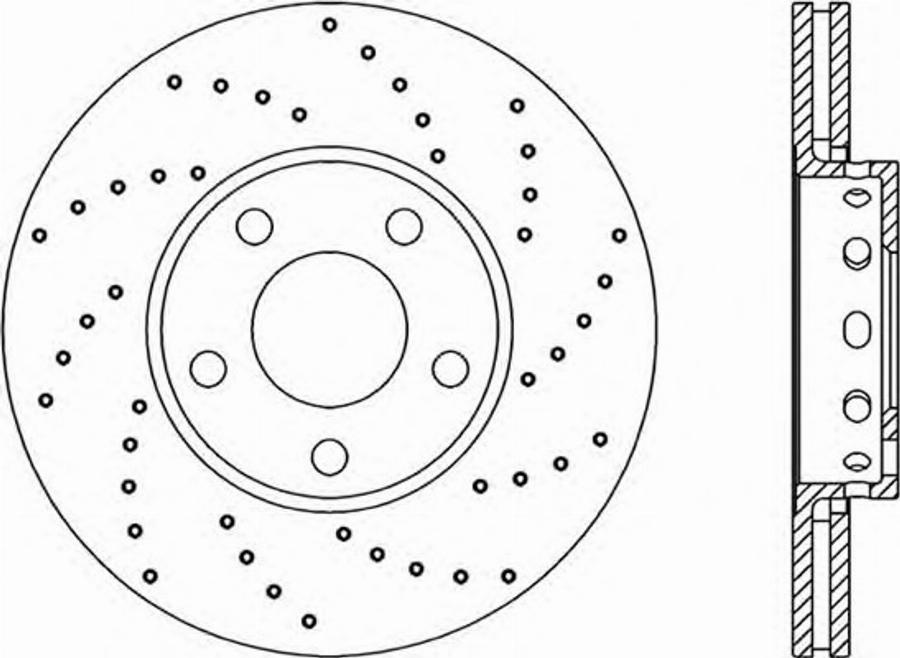 Open Parts BDRS1039.25 - Disque de frein cwaw.fr