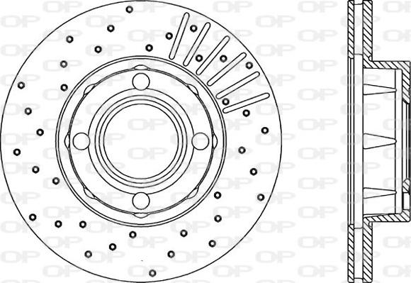 Open Parts BDRS1032.25 - Disque de frein cwaw.fr