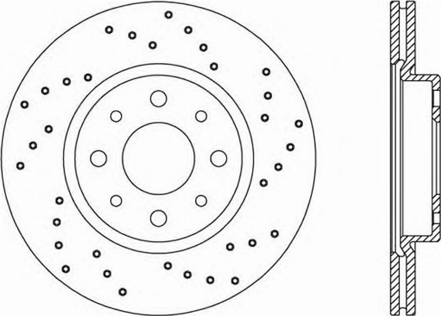 Open Parts BDRS114625 - Disque de frein cwaw.fr