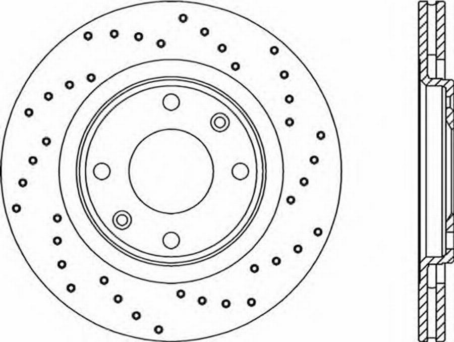 Open Parts BDRS1106.25 - Disque de frein cwaw.fr