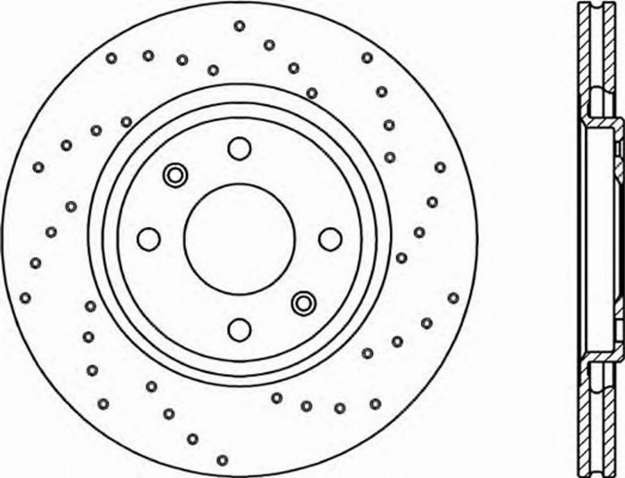 Open Parts BDRS111225 - Disque de frein cwaw.fr