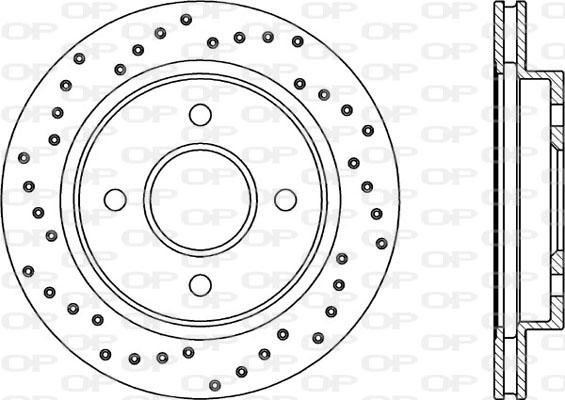 Open Parts BDRS1185.25 - Disque de frein cwaw.fr