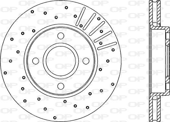 Open Parts BDRS1186.25 - Disque de frein cwaw.fr