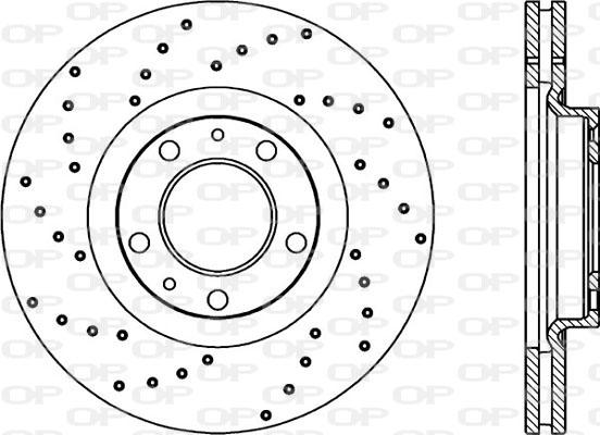 Open Parts BDRS1898.25 - Disque de frein cwaw.fr