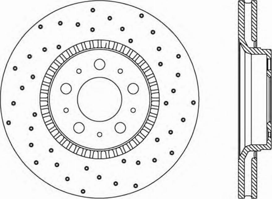 Open Parts BDRS1846.25 - Disque de frein cwaw.fr