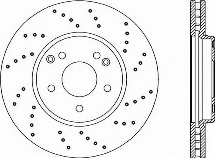 Open Parts BDRS1863.25 - Disque de frein cwaw.fr