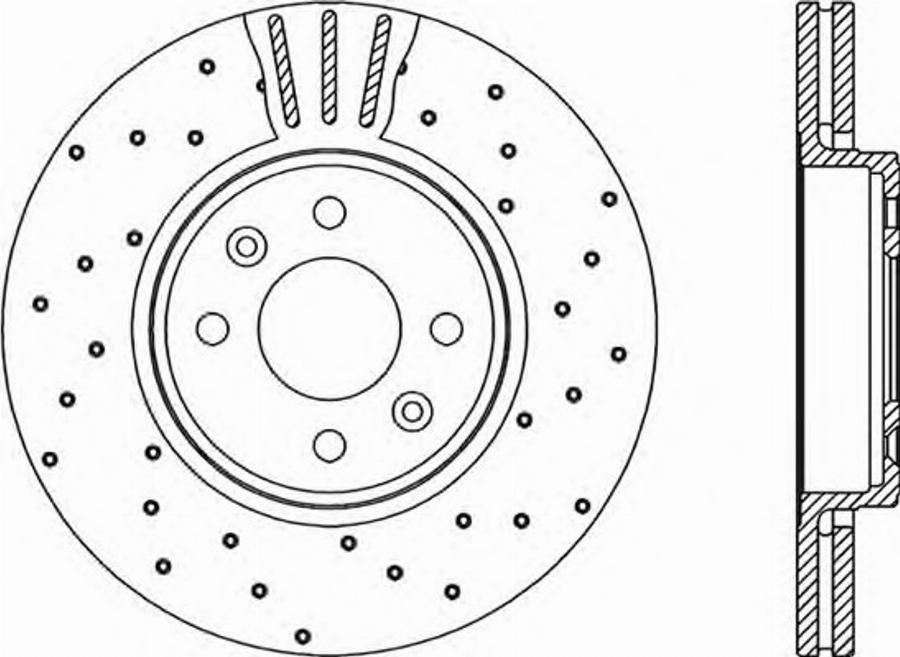 Open Parts BDRS181525 - Disque de frein cwaw.fr