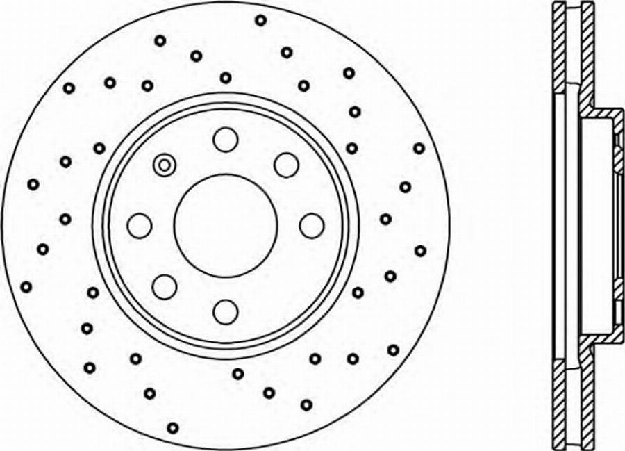 Open Parts BDRS1880.25 - Disque de frein cwaw.fr