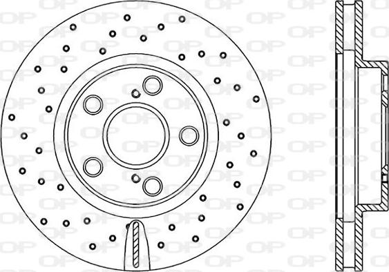 Open Parts BDRS1874.25 - Disque de frein cwaw.fr