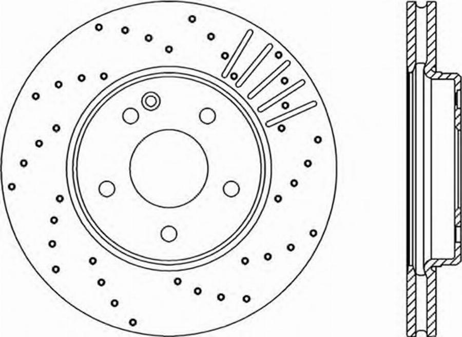 Open Parts BDRS1314.25 - Disque de frein cwaw.fr