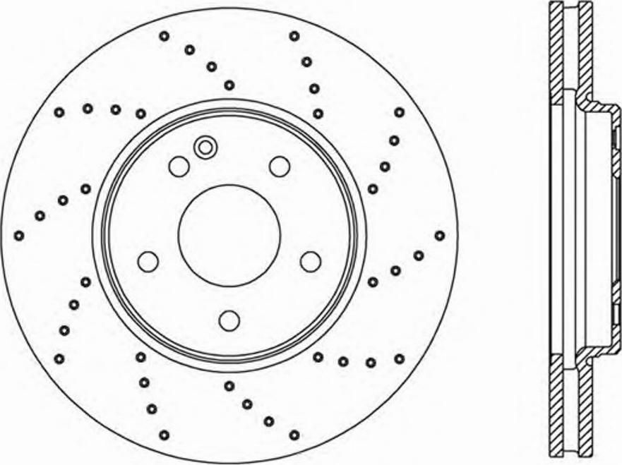 Open Parts BDRS1315.25 - Disque de frein cwaw.fr