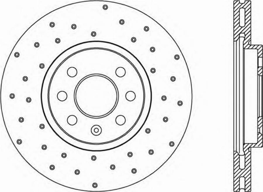 Open Parts BDRS2074.25 - Disque de frein cwaw.fr