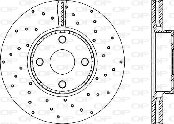 Open Parts BDRS2155.25 - Disque de frein cwaw.fr