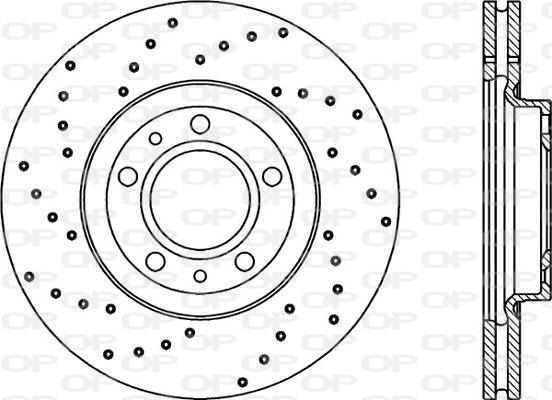 Open Parts BDRS2158.25 - Disque de frein cwaw.fr