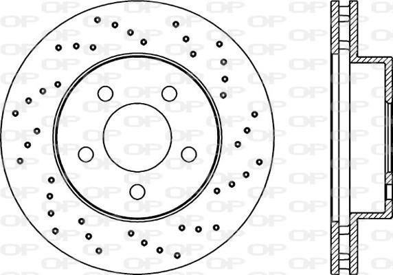 Open Parts BDRS2167.25 - Disque de frein cwaw.fr