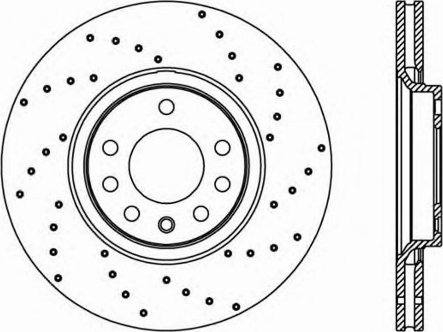 Open Parts BDRS2301.25 - Disque de frein cwaw.fr