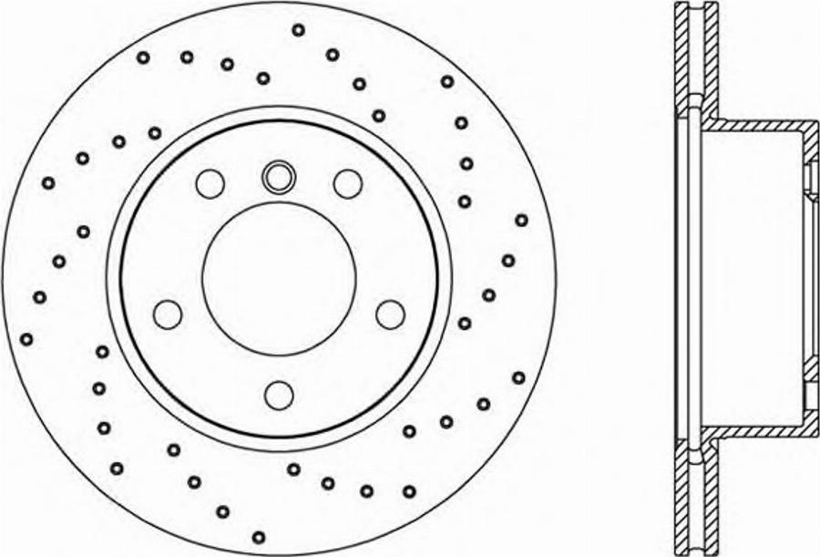 Open Parts BDRS2328.25 - Disque de frein cwaw.fr