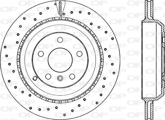 Open Parts BDRS2297.25 - Disque de frein cwaw.fr