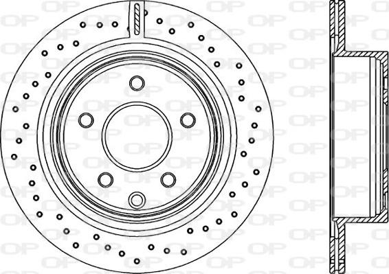 Open Parts BDRS2208.25 - Disque de frein cwaw.fr