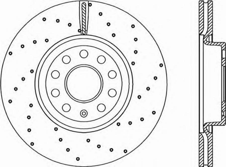 Open Parts BDRS2207.25 - Disque de frein cwaw.fr