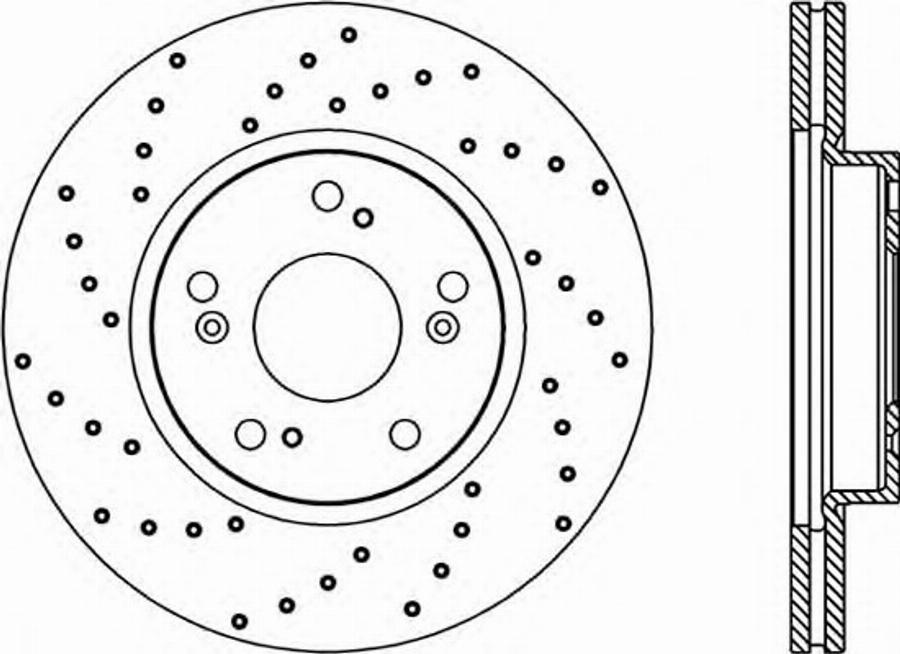 Open Parts BDRS2218.25 - Disque de frein cwaw.fr