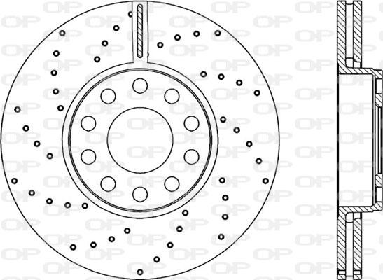 Open Parts BDRS2280.25 - Disque de frein cwaw.fr