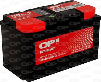 Open Parts BE080L4.00 - Batterie de démarrage cwaw.fr