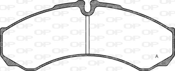 Open Parts BPA0651.10 - Kit de plaquettes de frein, frein à disque cwaw.fr