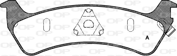 Open Parts BPA0629.02 - Kit de plaquettes de frein, frein à disque cwaw.fr