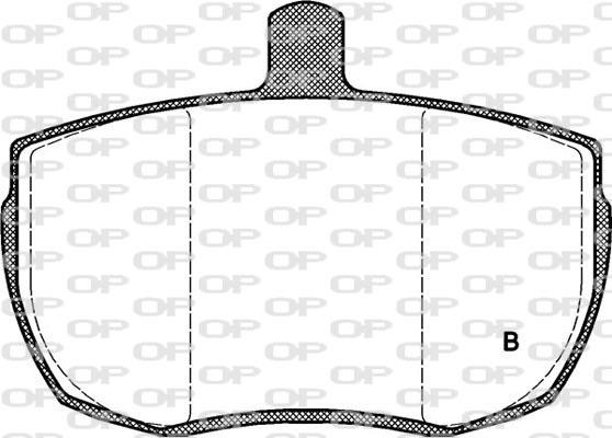 Open Parts BPA0056.22 - Kit de plaquettes de frein, frein à disque cwaw.fr