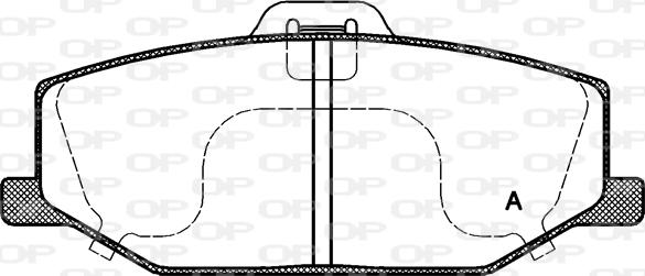 Open Parts BPA0190.10 - Kit de plaquettes de frein, frein à disque cwaw.fr