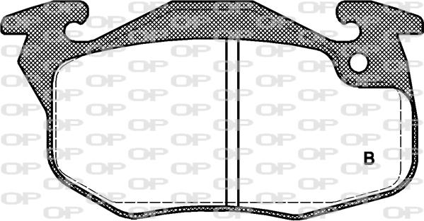 Open Parts BPA0192.10 - Kit de plaquettes de frein, frein à disque cwaw.fr