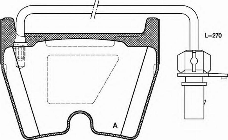 Open Parts BPA089602 - Kit de plaquettes de frein, frein à disque cwaw.fr