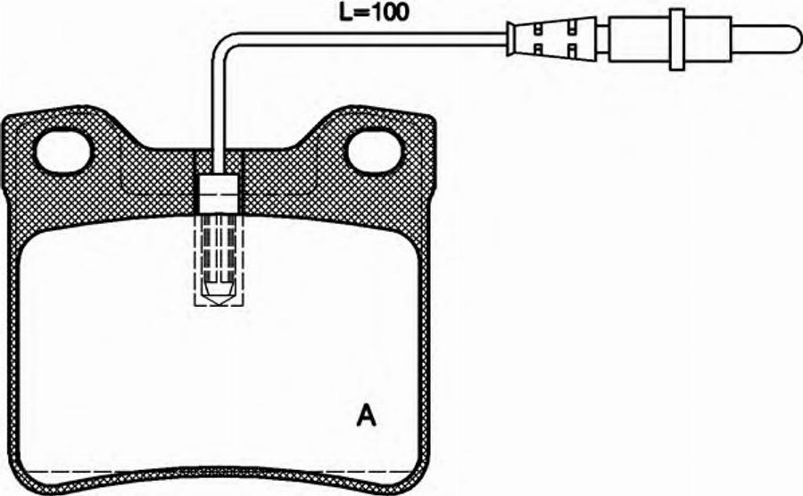 Open Parts BPA0321.22 - Kit de plaquettes de frein, frein à disque cwaw.fr