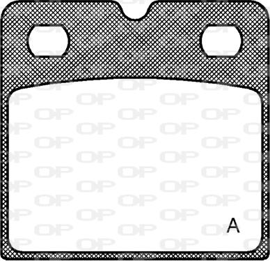 Open Parts BPA1067.00 - Kit de plaquettes de frein, frein à disque cwaw.fr