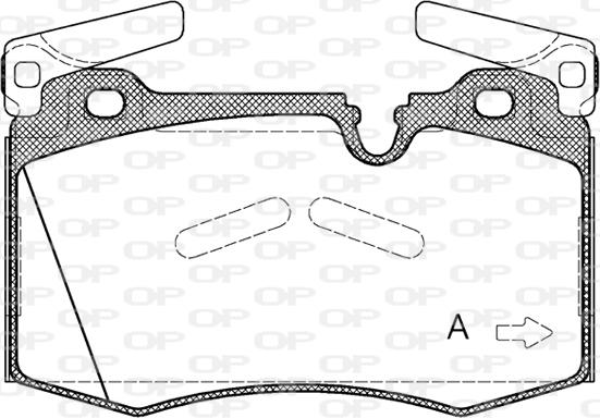 CAR PNT6551A - Kit de plaquettes de frein, frein à disque cwaw.fr