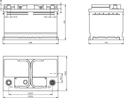 Open Parts BT073L3B.00 - Batterie de démarrage cwaw.fr