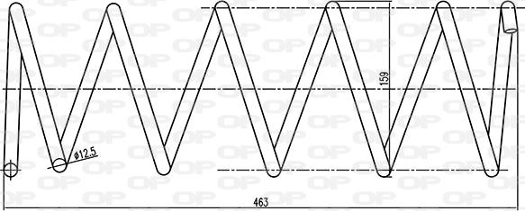 Open Parts CSR9191.02 - Ressort de suspension cwaw.fr