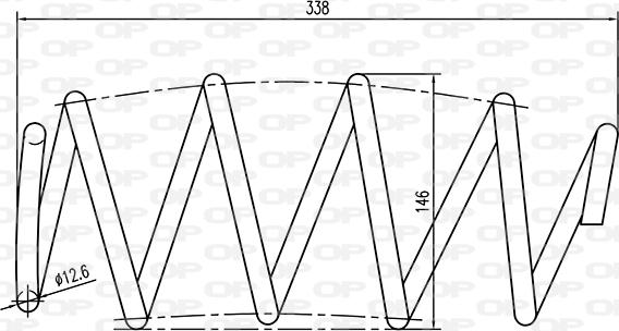 Open Parts CSR9146.00 - Ressort de suspension cwaw.fr