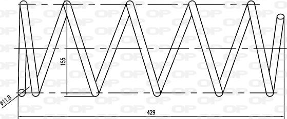 Open Parts CSR9187.00 - Ressort de suspension cwaw.fr